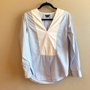 Theory100% cotton stripe shirt